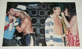 Eddie Van Halen Vintage Circus Magazine Poster 1983 - £19.65 GBP