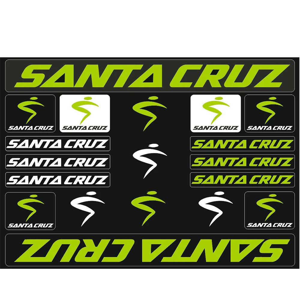 Sporting for Santa Cruz Bicycle Frame Decals Stickers Graphic Adhesive Set Vinyl - £23.90 GBP