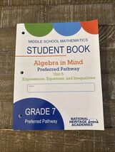NHA Student Book Algebra Unit 5 Book - €16,04 EUR