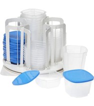 Swirl Around Smart Spin Storage Container Organizer System - £19.80 GBP