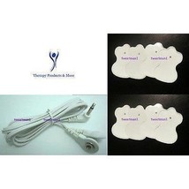 OMRON PM3030-Compatible Lead Cable/Electrode Wire w/ 8 ELECTROTHERAPY PADS - $10.93