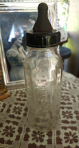 Vintage Evenflo 8 oz. Baby Bottle with rubber nipple - £3.93 GBP