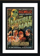 Invisible Man Book Cover Framed Poster Print - £42.96 GBP
