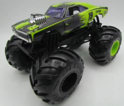 Hot Wheels Monster Trucks 1/24 Scale Green Dodge Charger - $6.49
