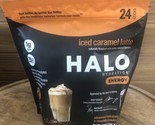 Halo Hydration Energy - Iced Caramel Latte Hydration Packets 24 Sticks E... - £14.94 GBP