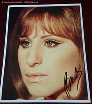 Barbra Streisand Autographed Glossy 8x10 Photo - COA #BS58762 - $295.00