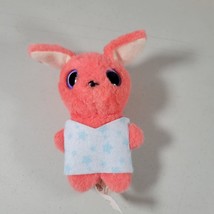 Scruff a Luv Baby Bunny Pink with Dress 4&quot; Tall - $8.97