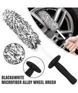 Microfibre Alloy Wheel Wand Wheel Brush Non Metal Car Washing Tool - $13.82 CAD