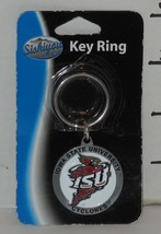 Iowa State University ISU Cyclones Pewter Key Ring By Siskiyou Gifts - $14.50