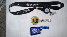 Lot of 3 Clip-On Retractable Badge ID Card Holder - $9.99