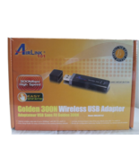 AIRLINK 101 GODLEN 300N WIRELESS USB ADAPTER AWLL6077V2 - $18.69