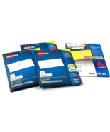 Lot of 4 Packs Avery Easy Peel Address Labels 8160 1&quot;x2-5/8” 3000 Total ... - $54.31 CAD