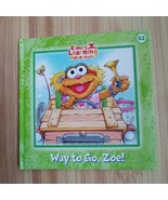 Sesame Street Elmo&#39;s Learning Adventure Book 52 HC Way To Go, Zoe Vintage - $9.57 CAD