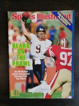 Sports Illustrated October 21, 1985 Jim McMahon Chicago Bears First Cove... - £5.48 GBP