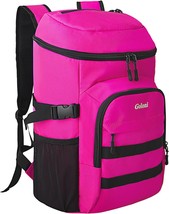 Goloni Cooler Backpack 24 Cans Lightweight Insulated Backpack Cooler Lea... - $37.92