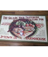 Potbelly Sandwich Works Early 2000s Uptown Farmhouse Promotional Sign 40... - $1,018.35 CAD