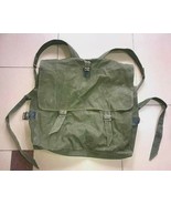 VINTAGE OLD MILITARY SOLDIER GREEN BACKPACK RUCKSACK-ALBANIA-45 CM X 45 ... - £62.02 GBP