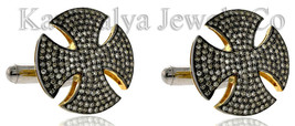 Victorian 5.52ct Rose Cut Diamond Gorgeous New Design Wedding Earrings VTJ EHS - £563.73 GBP