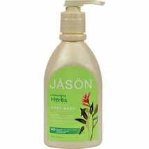 Jason Natural Body Wash and Shower Gel, Moisturizing Herbs 30 oz - £19.17 GBP