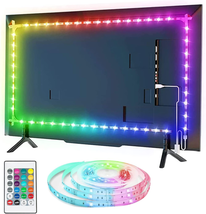 16.4ft TV Light Strip for 32-80 inch TV/Monitor Backlight USB Led  with 4096 DIY - £10.81 GBP