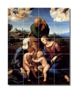 Raphael Religious Painting Ceramic Tile Mural BTZ07012 - $273.54 CAD+