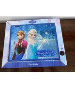 Disney Frozen 8x10 Illuminart  *NEW *  Olaf  Sven Anna Elsa /Mr. Christmas  - £3.89 GBP