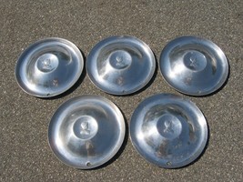 Lot of 5 genuine 1951 1952 Desoto Firedome 15 inch wheel covers hubcaps - £66.07 GBP