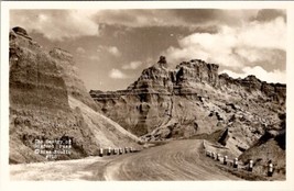 RPPC The Sentry Of Bigfoot Pass Badlands of South Dakota Rise Photo Postcard Y7 - £7.92 GBP