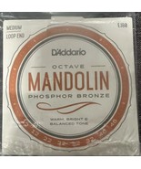 D&#39;Addario EJ80 Octave Mandolin Strings, Medium, 12-46 Phosphor Bronze - $16.00