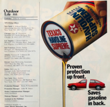1984 Texaco Havoline Motor Oil Advertisement Vintage Automobile Supply D... - $28.11 CAD