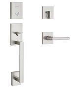 PACK of 2 Kwikset San Clemente Front Door Lock Handle &amp; Deadbolt Set, En... - $270.98