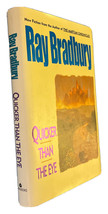 Quicker Than The Eye Hardcover Novel Ray Bradbury 1996 Avon Books 1st Edition - £19.75 GBP