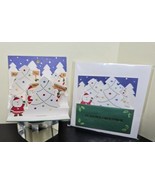 Vintage 1998 Sanrio Mini Christmas Pop Up Mini Message Card White Christ... - £23.34 GBP
