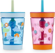 Kids Spill Proof 14oz Tumbler with Straw and BPA Free Plastic Fits Most Cup Hold - £45.35 GBP