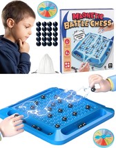 2024 Magnetic Chess Game Magnet Board Games with 20 Magnetic Stones Magnet Game  - £29.88 GBP