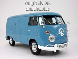 Volkswagen  VW T1 (Type 2) Delivery Bus Van 1/24 Scale Diecast Model - BLUE - $34.64