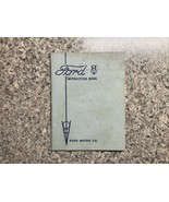 Ford Motor Co Manual 1935 Ford V8 Original Owners Instruction Book vintage  - $27.05 CAD