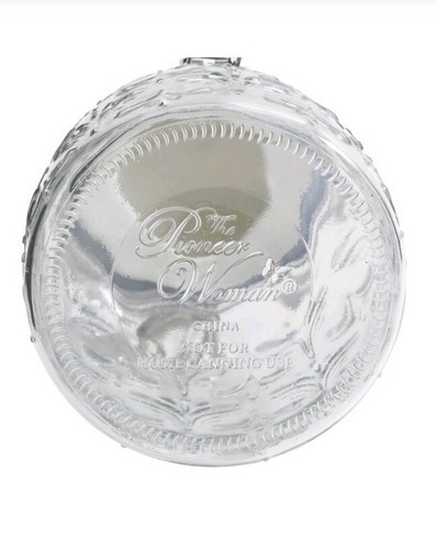 Pioneer Woman ~ CELIA Floral Embossed Clamp Jar w/Ceramic Lid  ~ 38 Ounce Jar Item image 8
