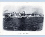 Carbone Steamer Navi IN Porto Pittsburg Pennsylvania Pa Unp Udb Cartolin... - $6.11