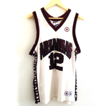 Vtg Converse Arkansas Razorbacks Basketball Jersey Men Sz M Usa Kareem Reid #12 - £128.31 GBP