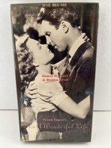 Rare VHS “It’s A Wonderful Life” Masterpiece Collection FULL Original Le... - £7.41 GBP