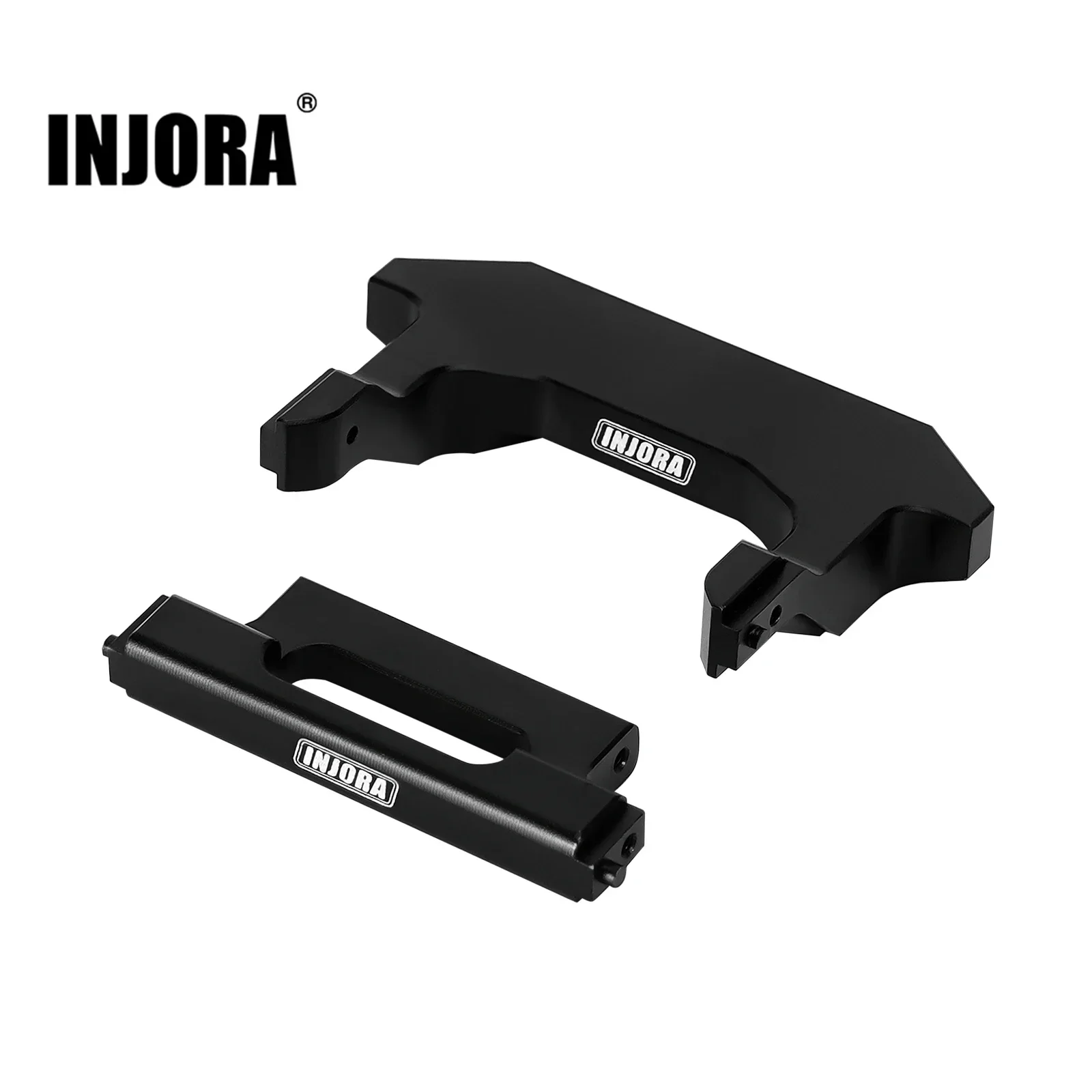 INJORA Aluminum IR60 Hard Body Front Bumper &amp; Rear Mount  1/24 Axial SCX... - $11.58