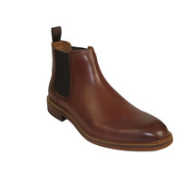 Men's Steve Madden Boot High Top Shoes Slip On Soft Leather Heritage Tan image 2