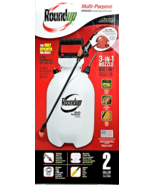 Round Up Multi Purpose Sprayer 3 In 1 Nozzle Premium Shut Off And Seals ... - $49.99