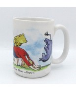 Disney Store Days Tumbling Mug Winnie The Pooh &amp; Friends White Ceramic 1... - $13.86