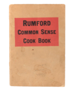 Rumford Common Sense Cook Book - Vintage 1930s Edition - $4.99