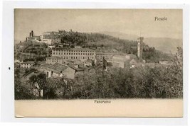 Fiesole Italy Panorama Postcard 1920&#39;s by Mediano of Milan. - £12.51 GBP