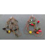 Vintage Paramount Decorative Lighting Outfit Christmas Lights C7 Wire Me... - £18.07 GBP