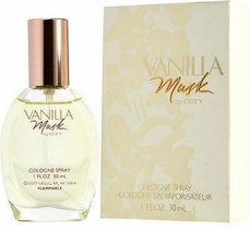 Vanilla Musk by Coty, 1 oz EDC Spray, for Women, perfume, fragrance, small - £16.51 GBP
