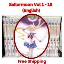 Sailor Moon  English Manga Comic Books Set Volumes 1-18- Price for One V... - $519.46 MXN
